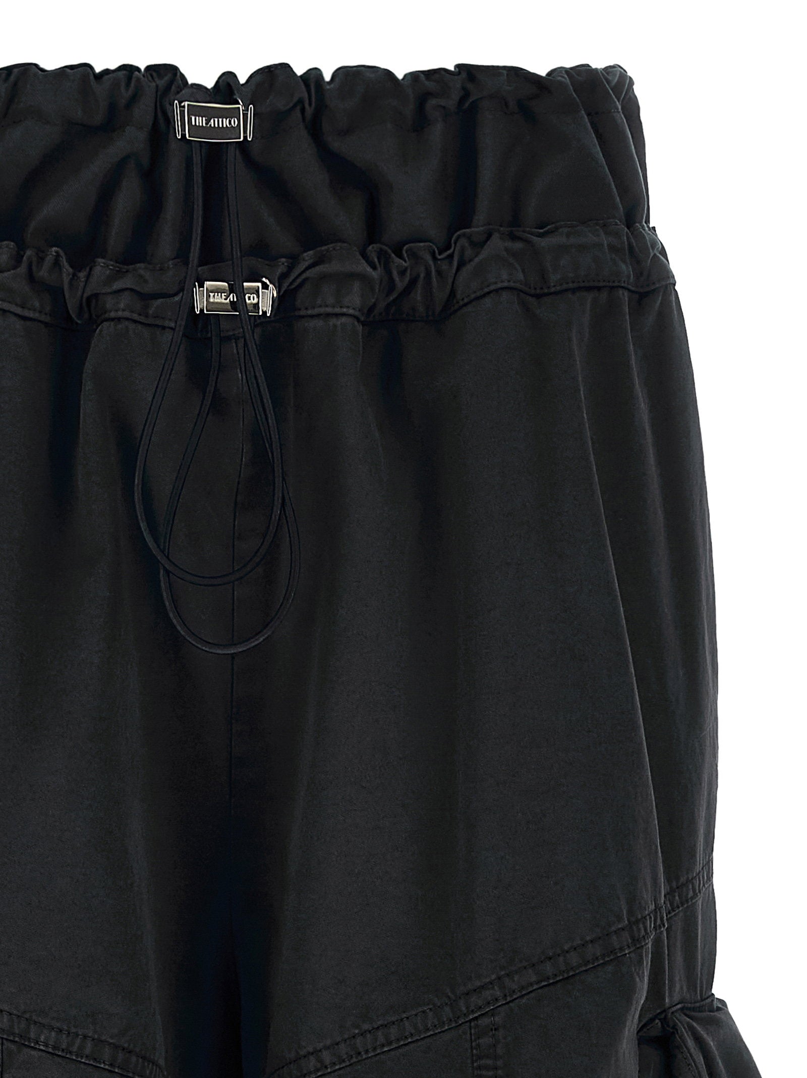 The Attico Cargo Pants Black