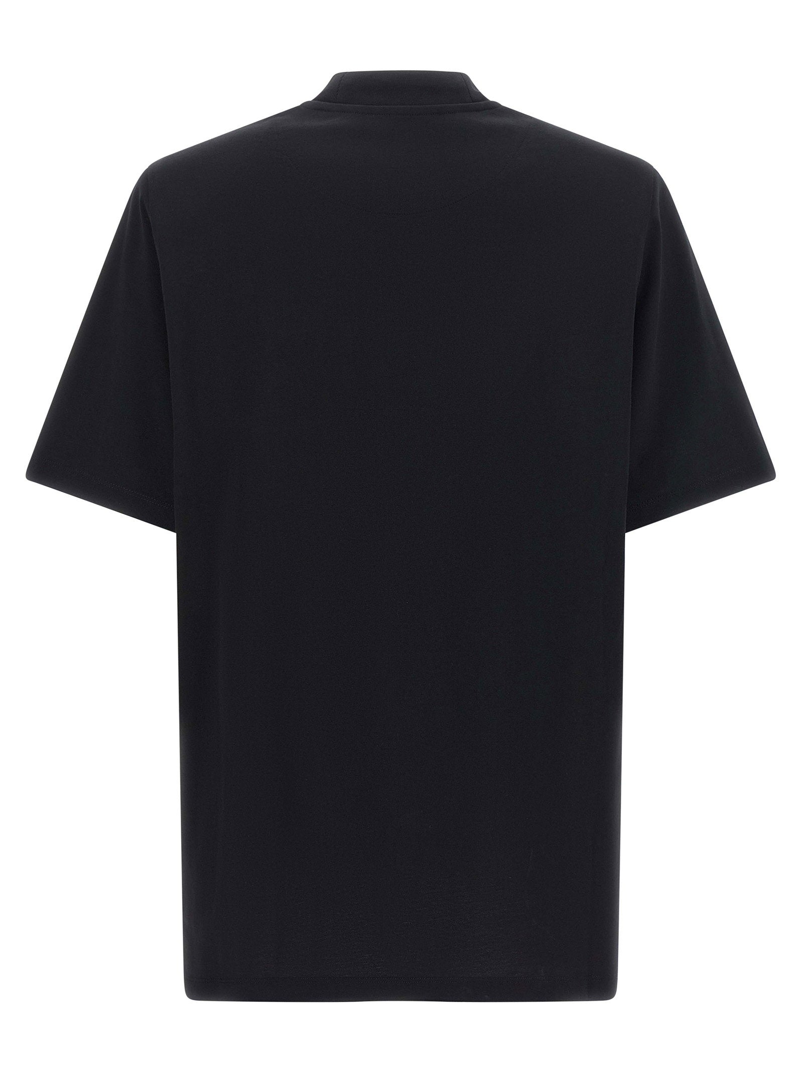 The Attico Mock-neck T-shirt Black