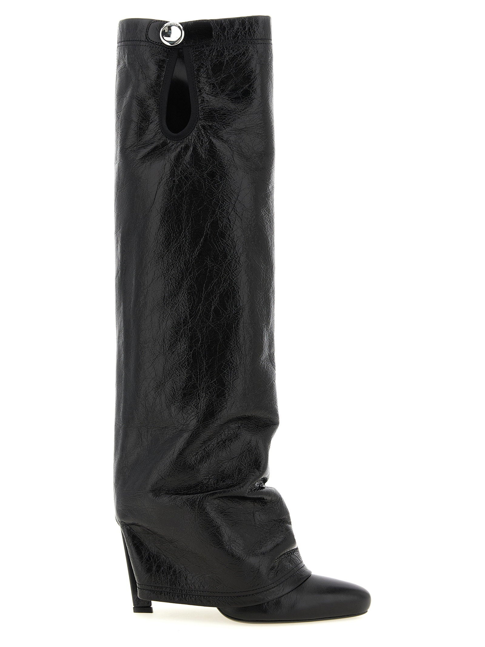 The Attico Leon Boots Black