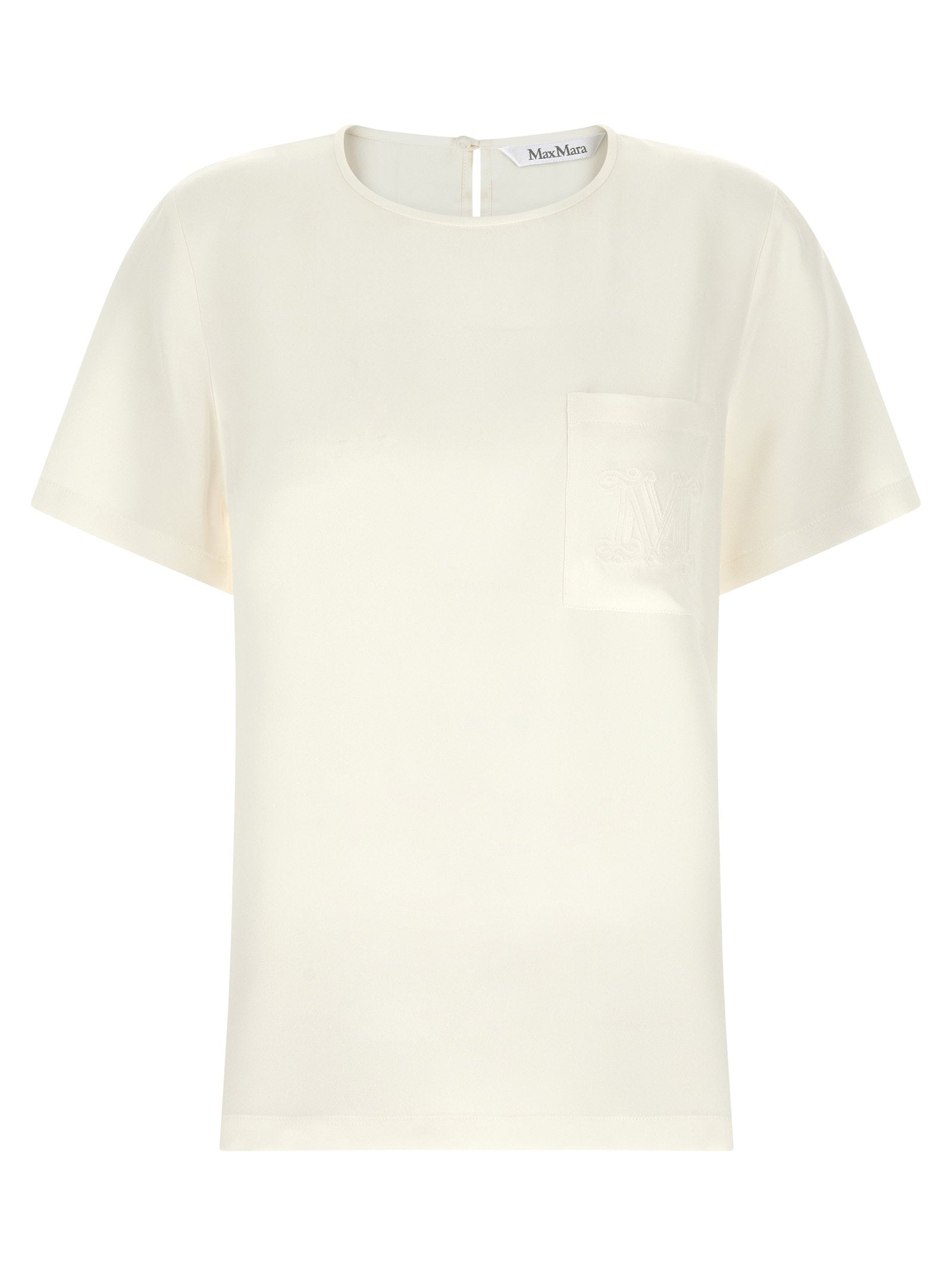 Max Mara Mxmpagano Blouse White