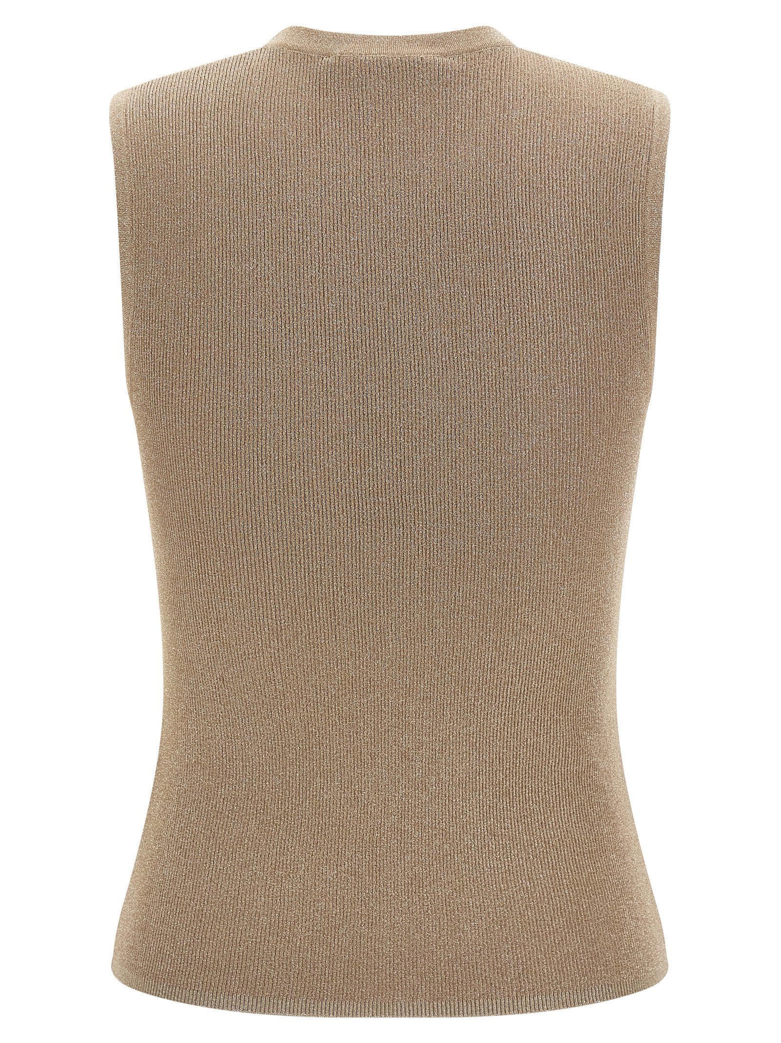 Max Mara Studio Mstsante Top Beige