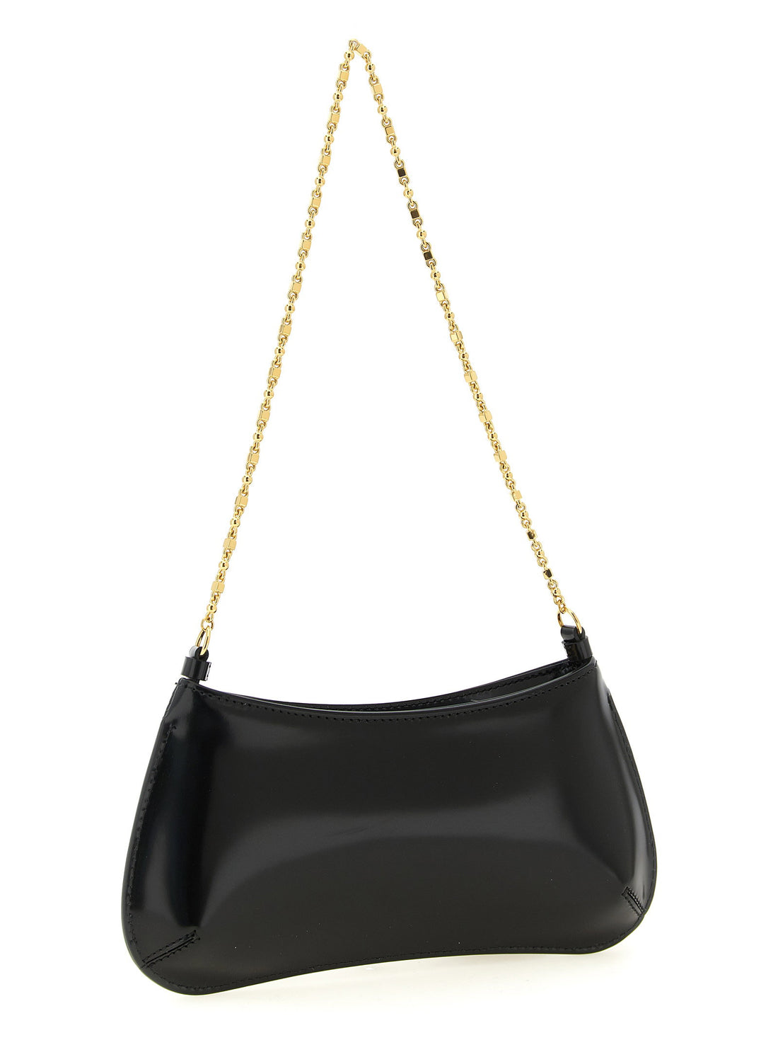 Jacquemus Le Petit Bisou Chaîne Shoulder Bag Black