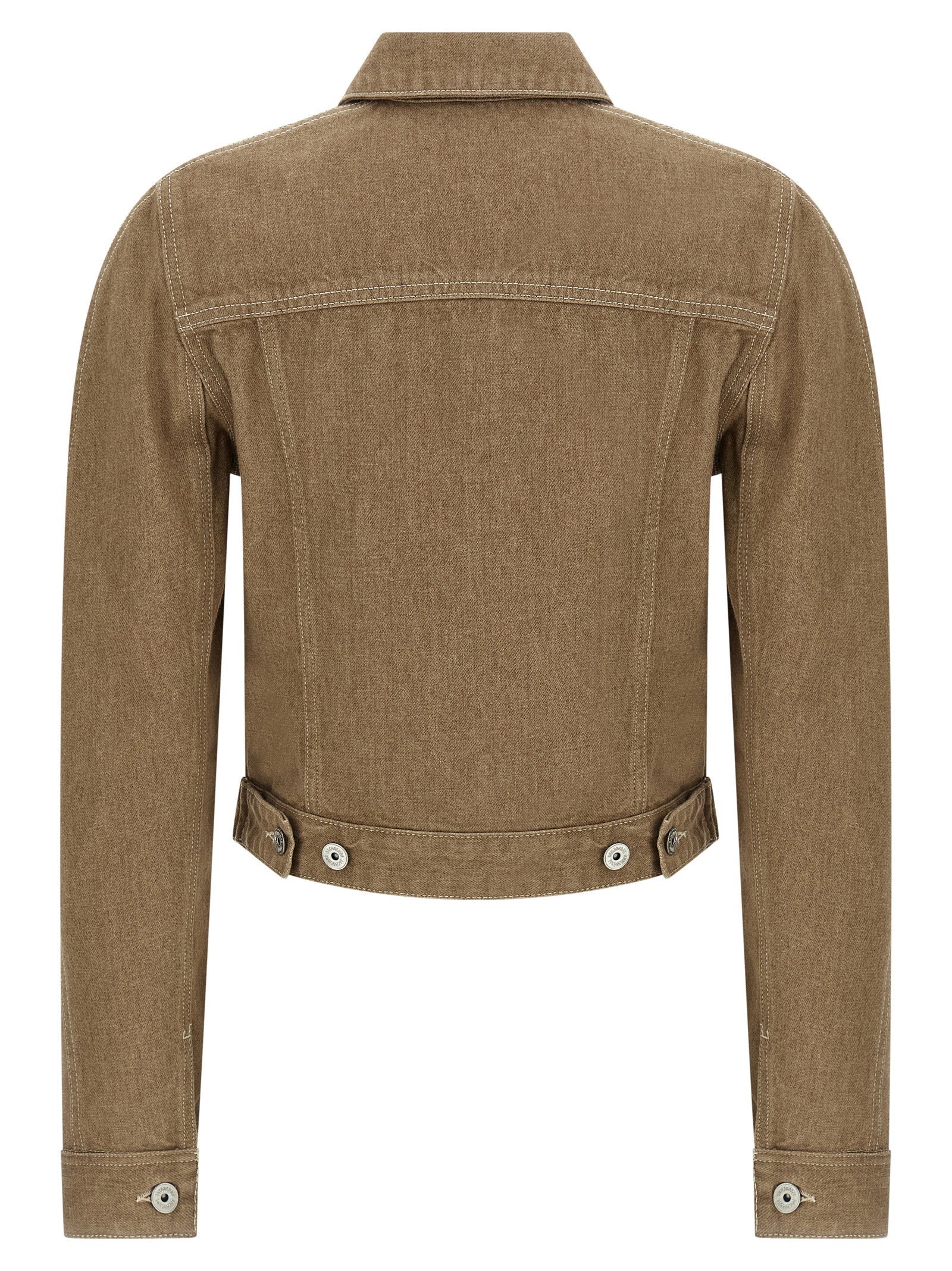 Jacquemus La Veste Ovalo Cargo Jacket Beige