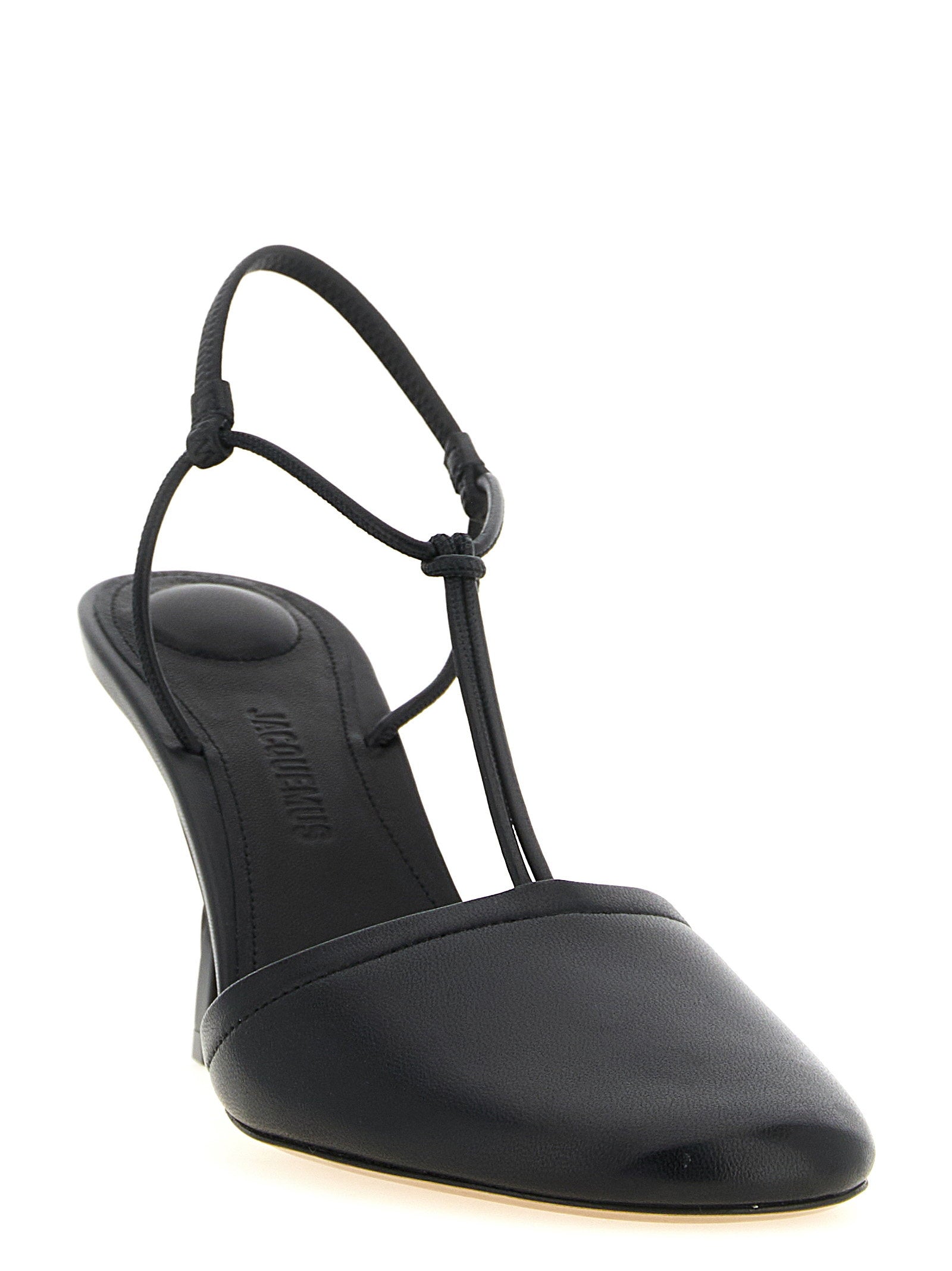 Jacquemus Les Sandales Pina Sandals Black