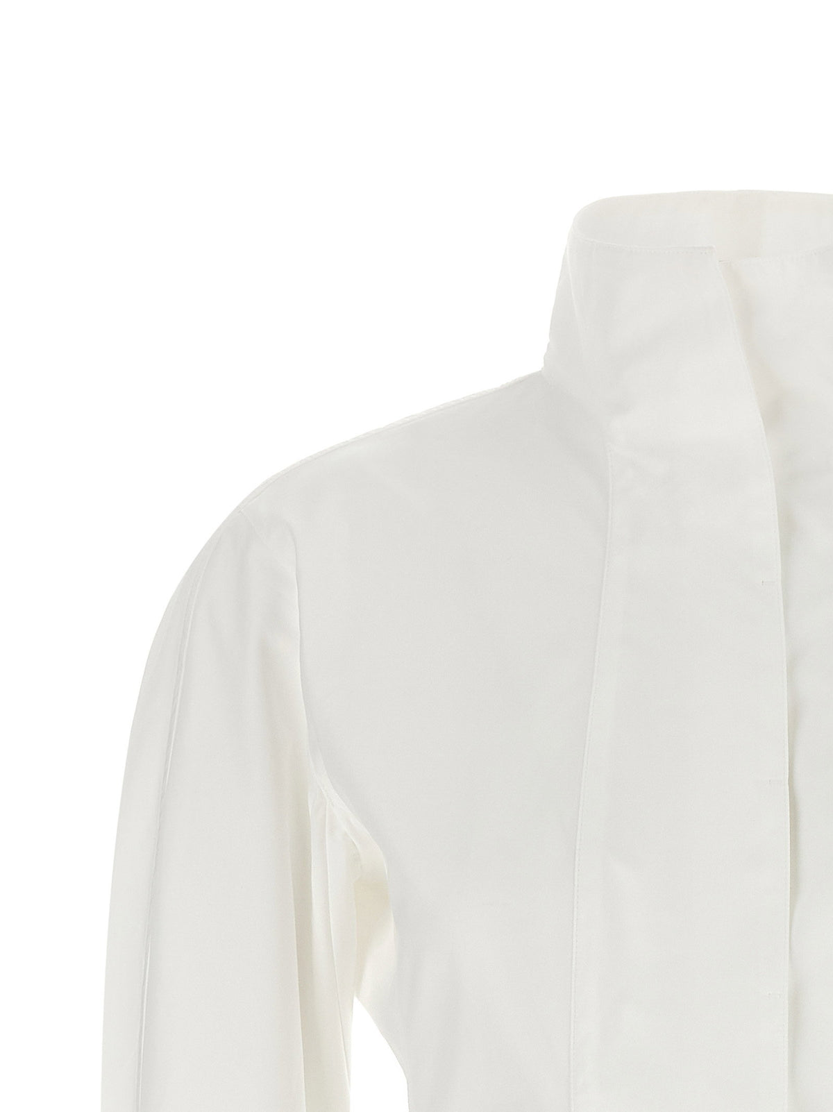 Jacquemus La Chemise Tulipe Shirt White