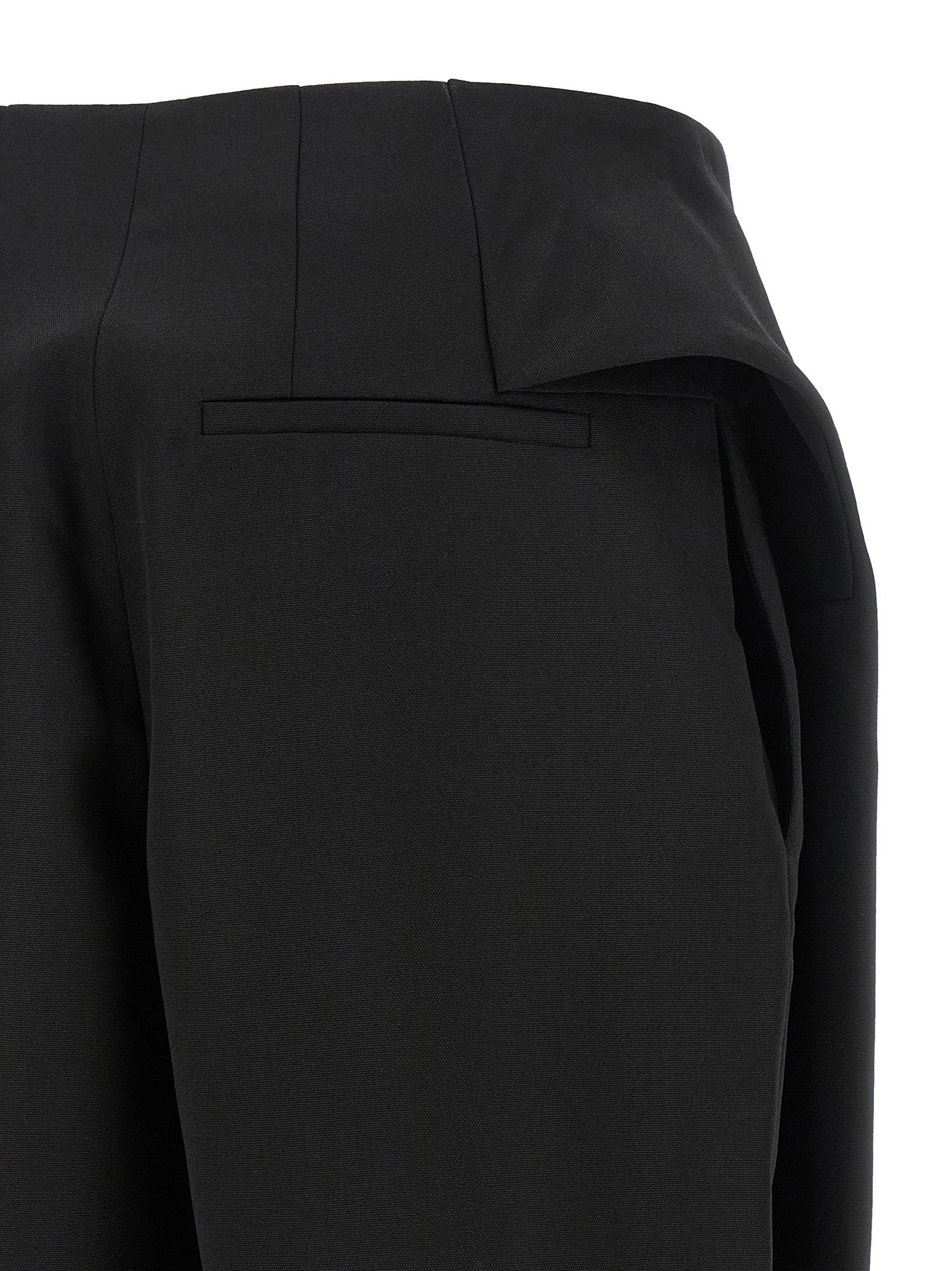 Jacquemus Le Short Cubisto Bermuda Shorts Black