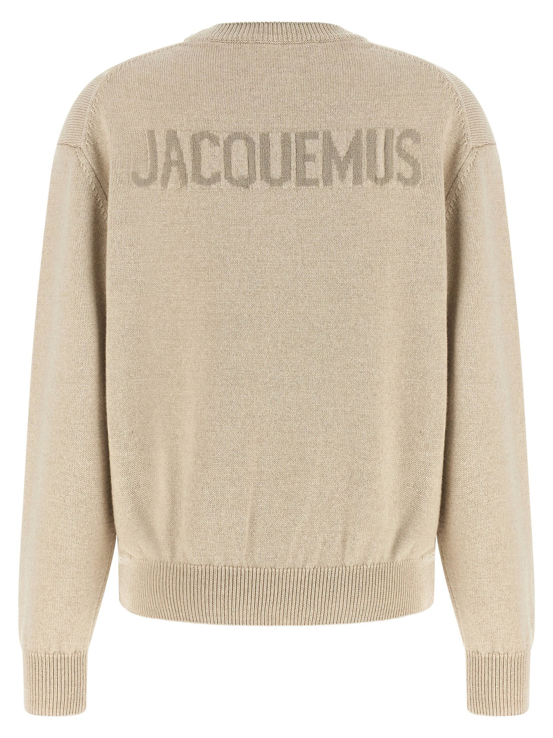 Jacquemus La Maille Moulin Sweater Beige