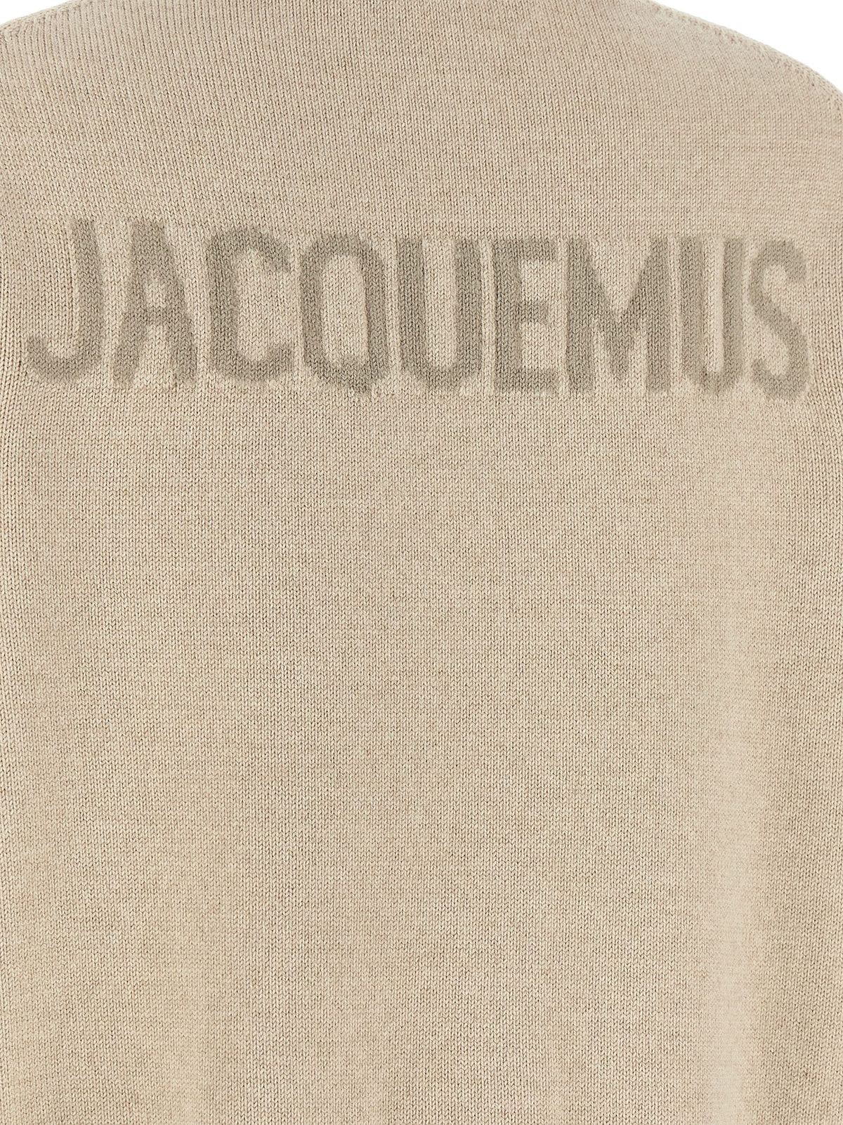 Jacquemus La Maille Moulin Sweater Beige