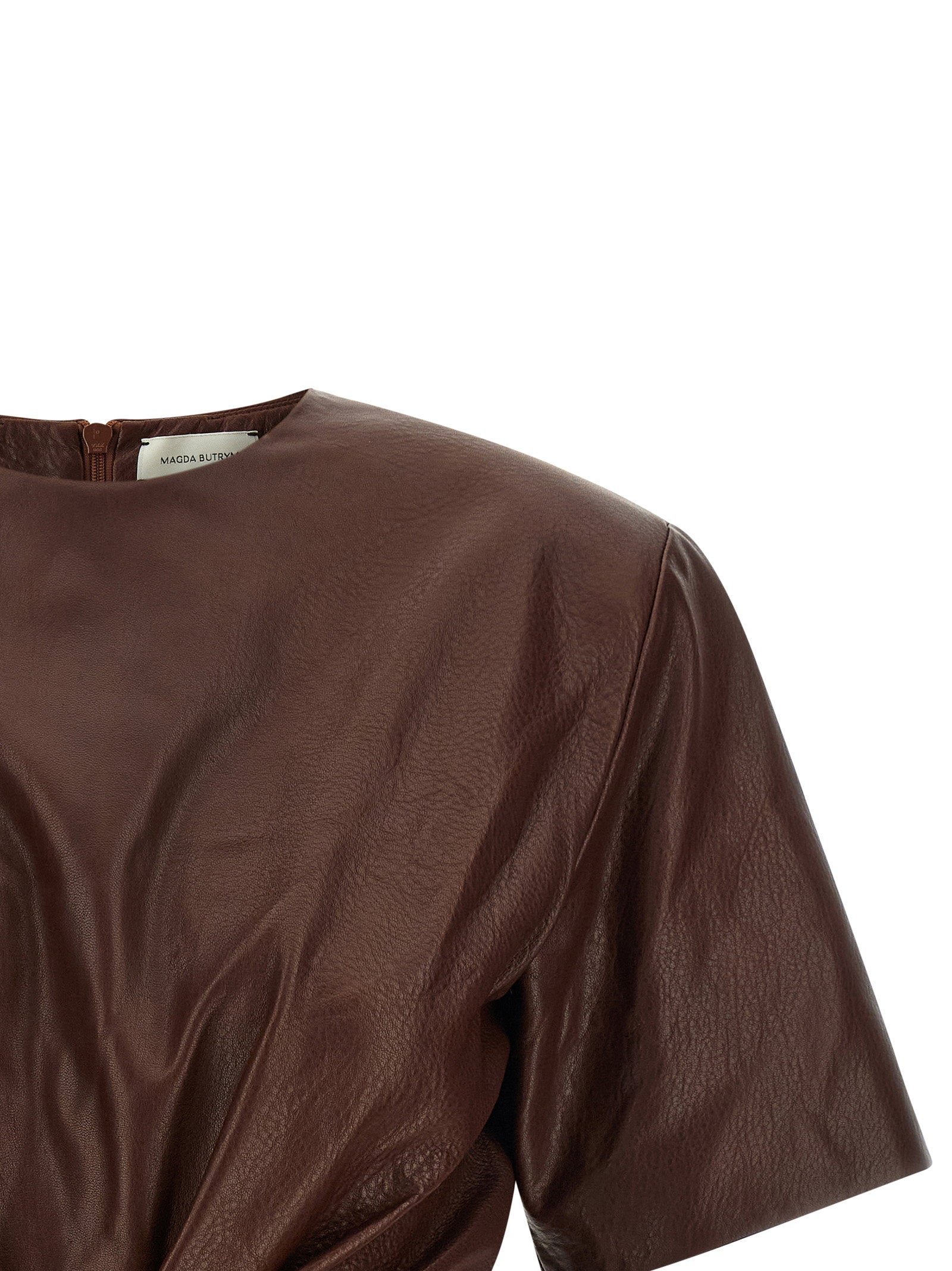 Magda Butrym 15 T-shirt Brown