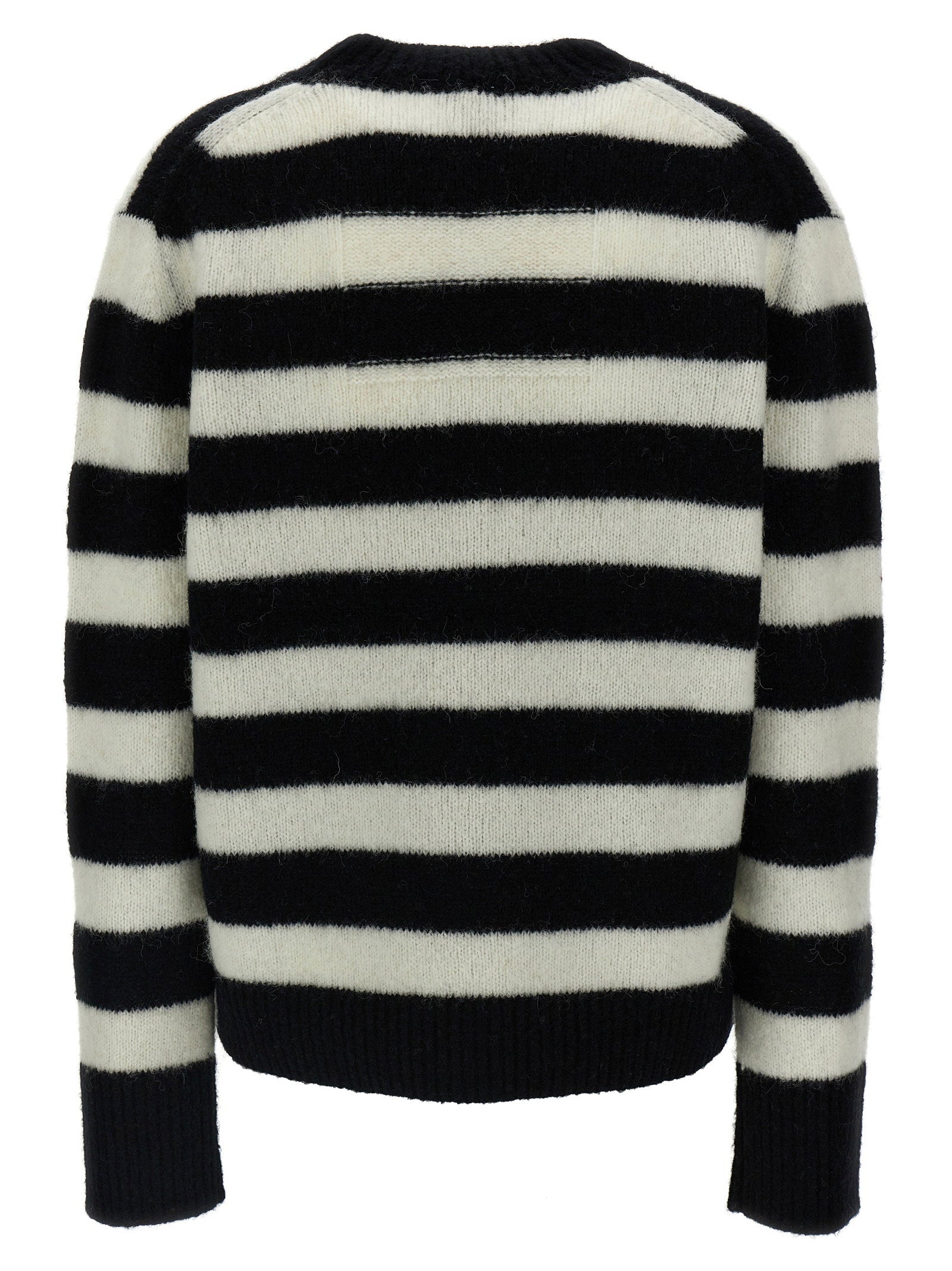 Marc Jacobs Striped Sweater White/black