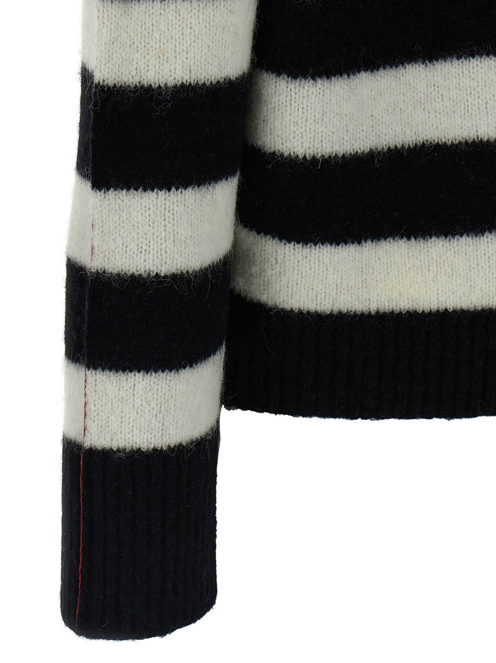 Marc Jacobs Striped Sweater White/black
