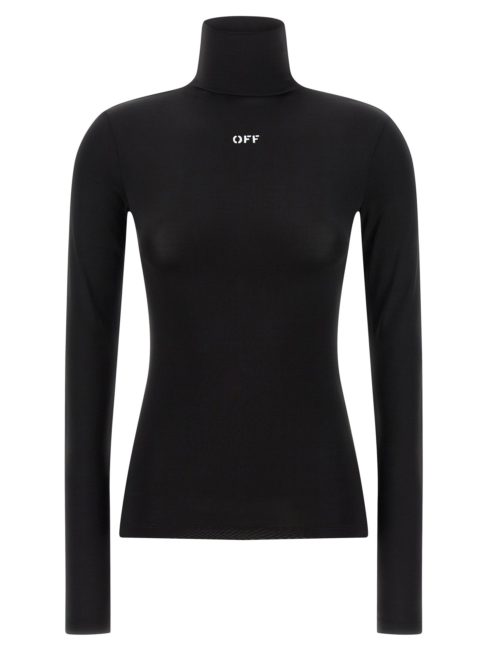 Off White Off Stamp Sweater Black