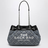 Marc Jacobs Quilted Denim Shoulder Bag Blue