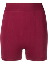Rick Owens High-Waisted Stretch Shorts Fuchsia fuchsia