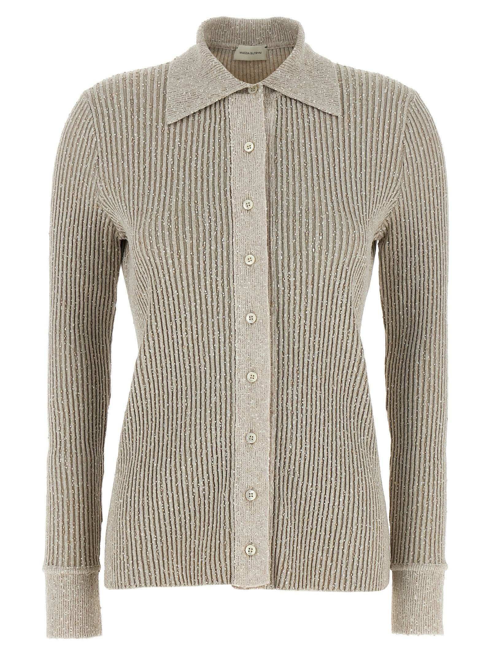 Magda Butrym 21 Cardigan Gray