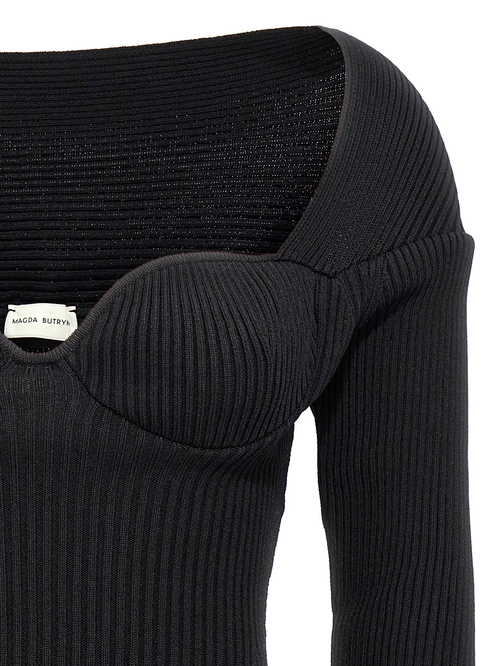Magda Butrym 06 Sweater Black