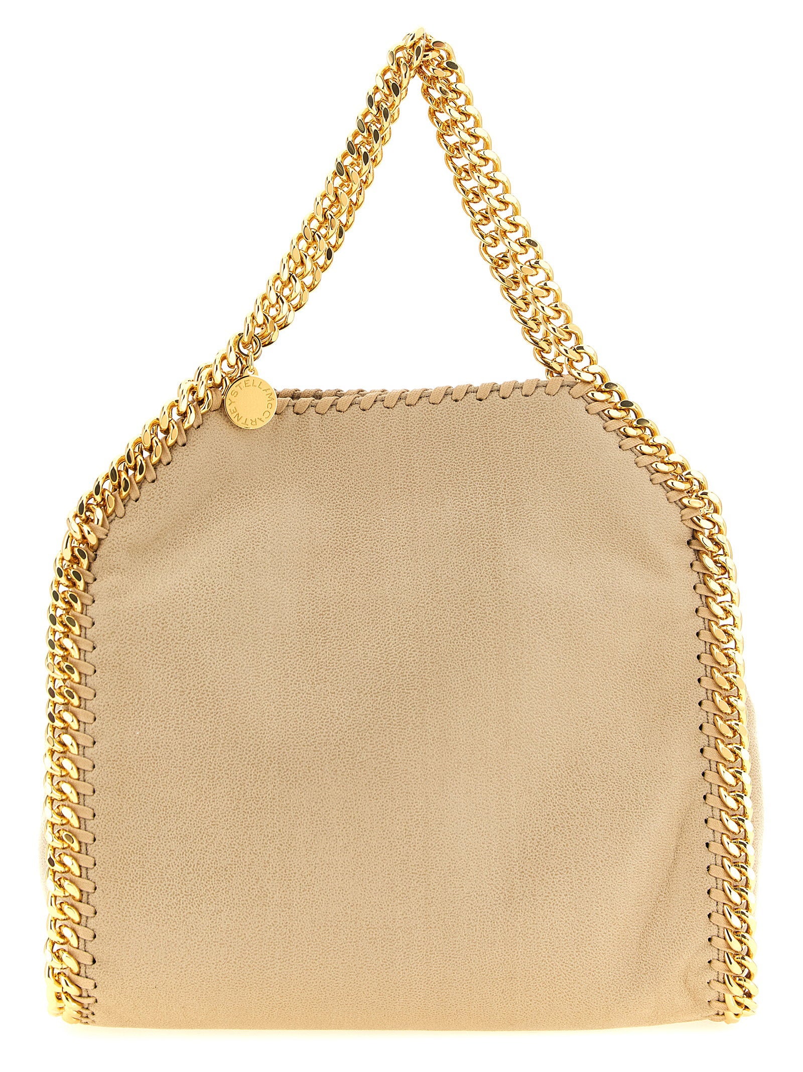 Stella Mccartney Falabella Mini Shoulder Bag Beige