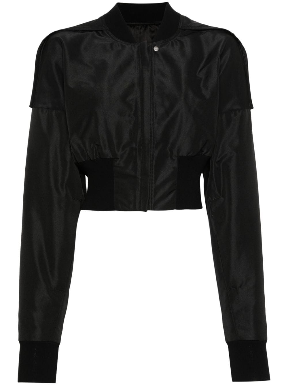 Rick Owens Padded Cropped Jacket Black Black