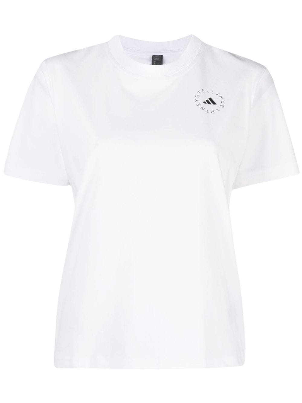 Adidas By Stella Mccartney Logo Sporty T-shirt White