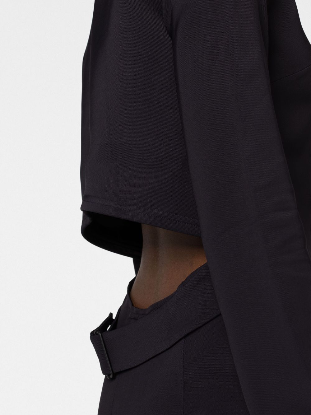 032C Kicked Back Mini Dress Black