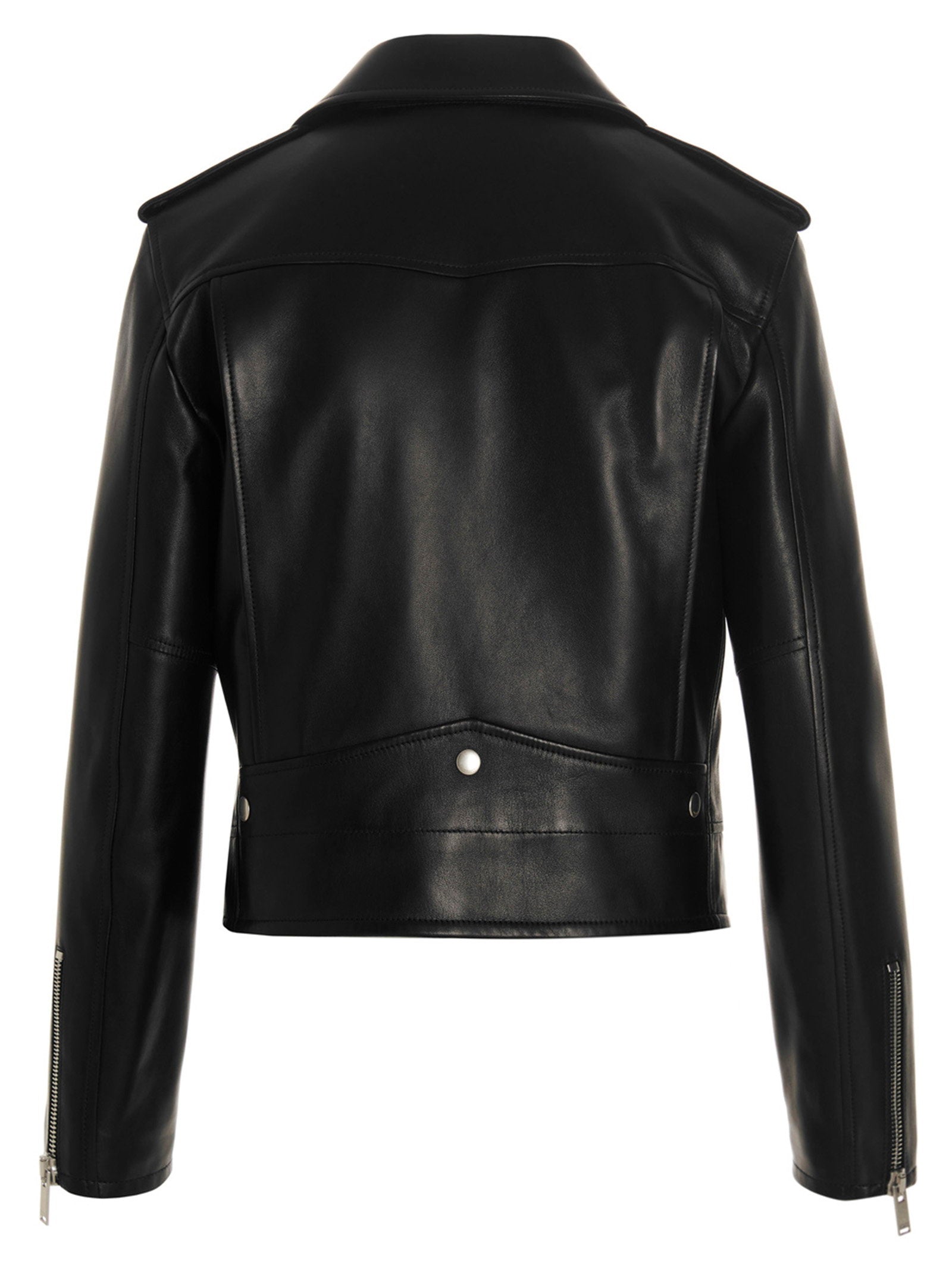 Saint Laurent Motorcycle Biker Jacket Black