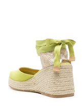 Castaner Tina Wedge Espadrilles Lime
