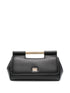 Large Sicily clutch handbag Black