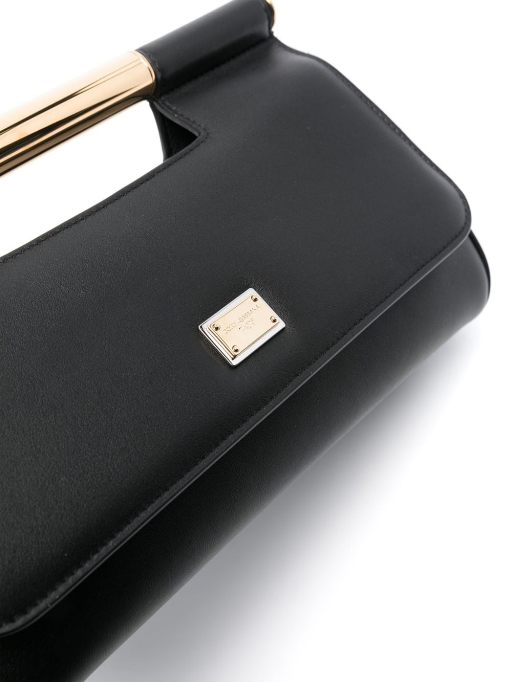 Large Sicily clutch handbag Black