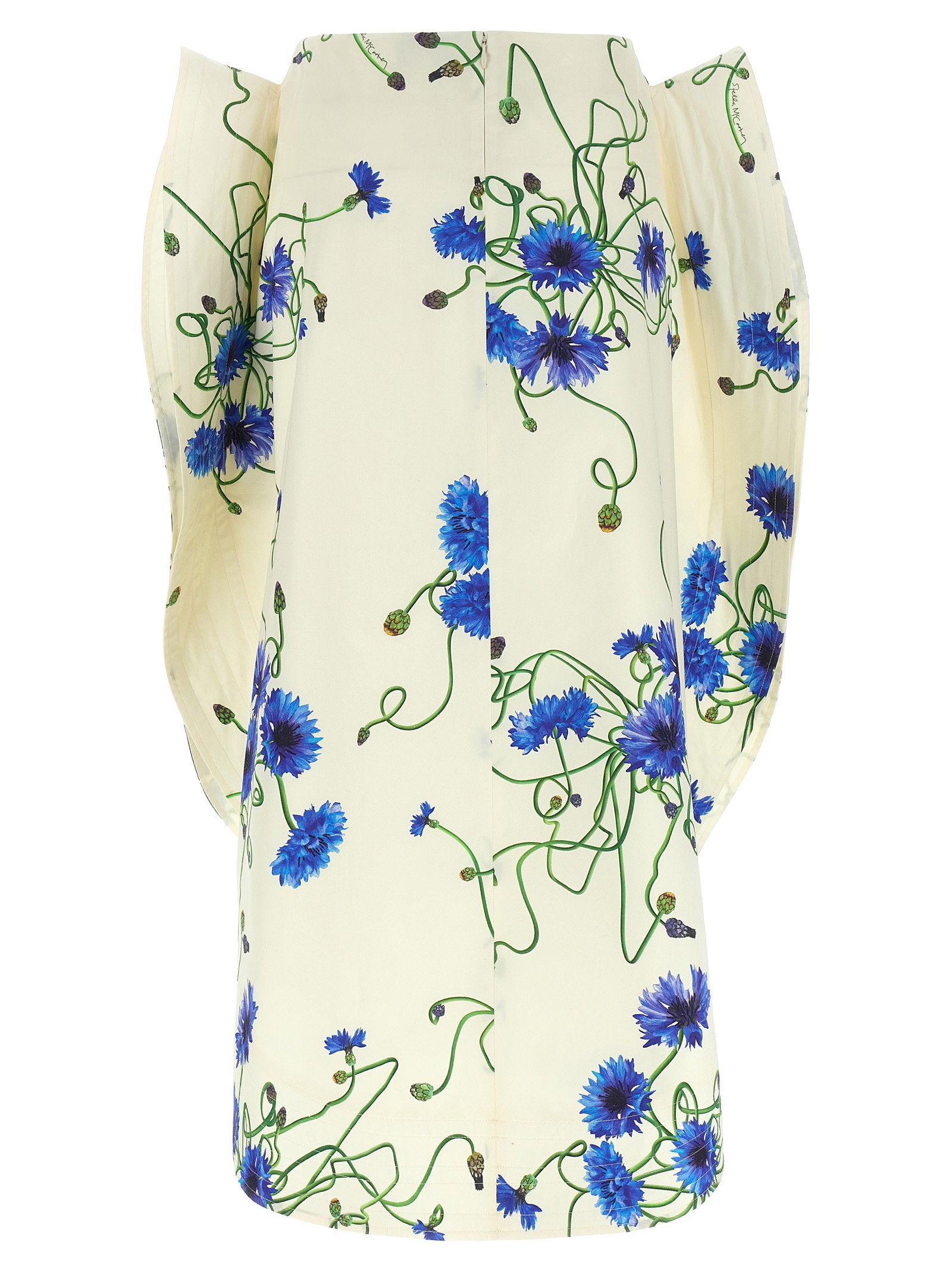 Stella Mccartney Ruffled Skirt Blue
