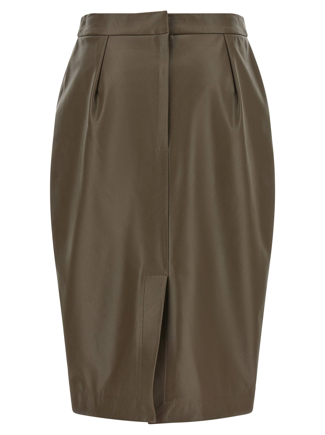 Stella Mccartney High Waist Skirt Brown
