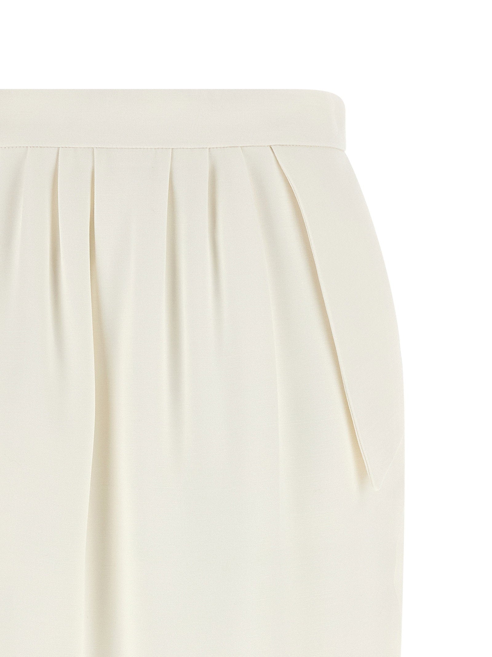 Stella Mccartney High Waist Skirt White