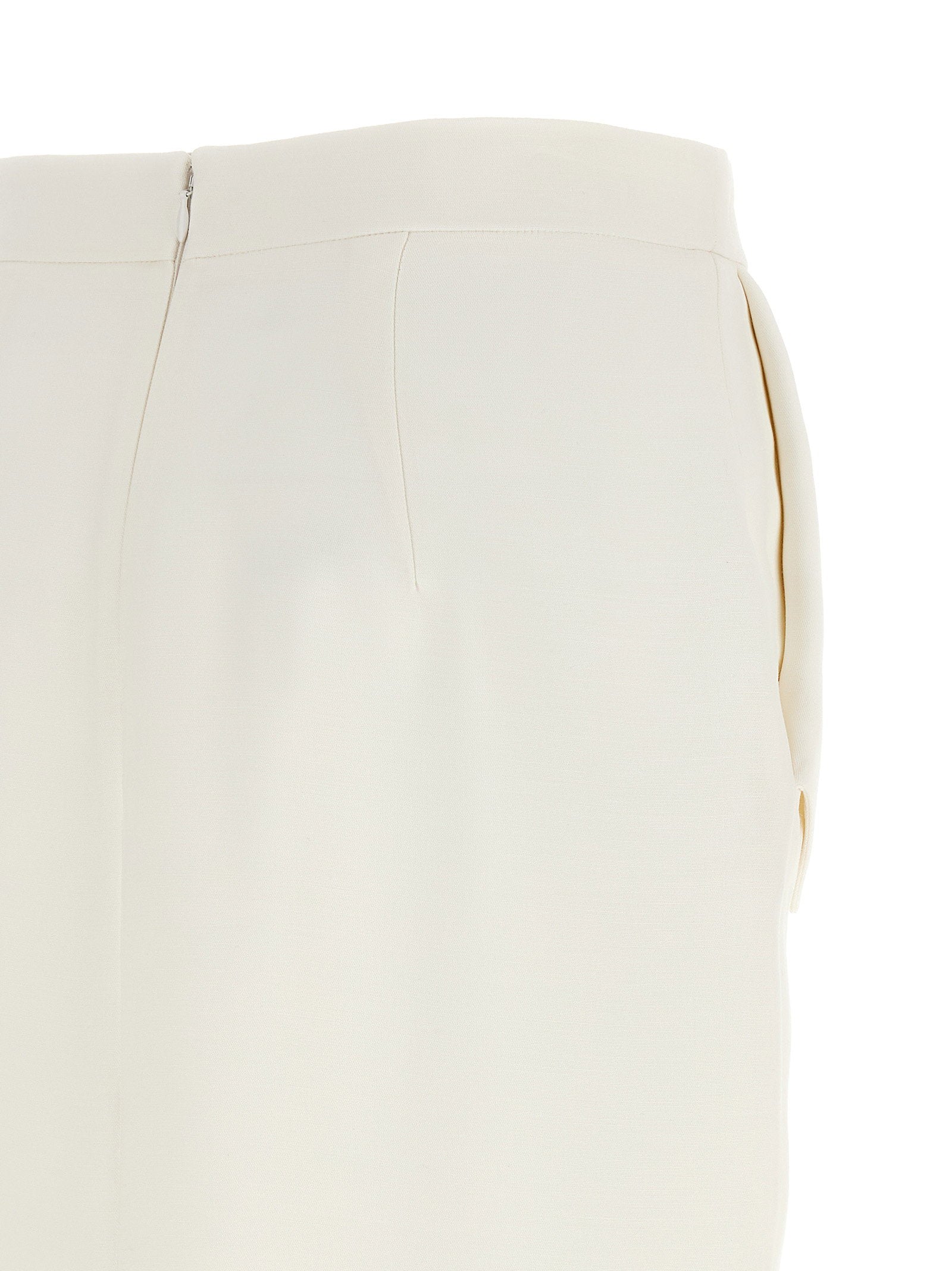 Stella Mccartney High Waist Skirt White