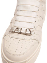 Bally Off-White Calf Leather Logo Sneakers White