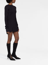 032C Kicked Back Mini Dress Black