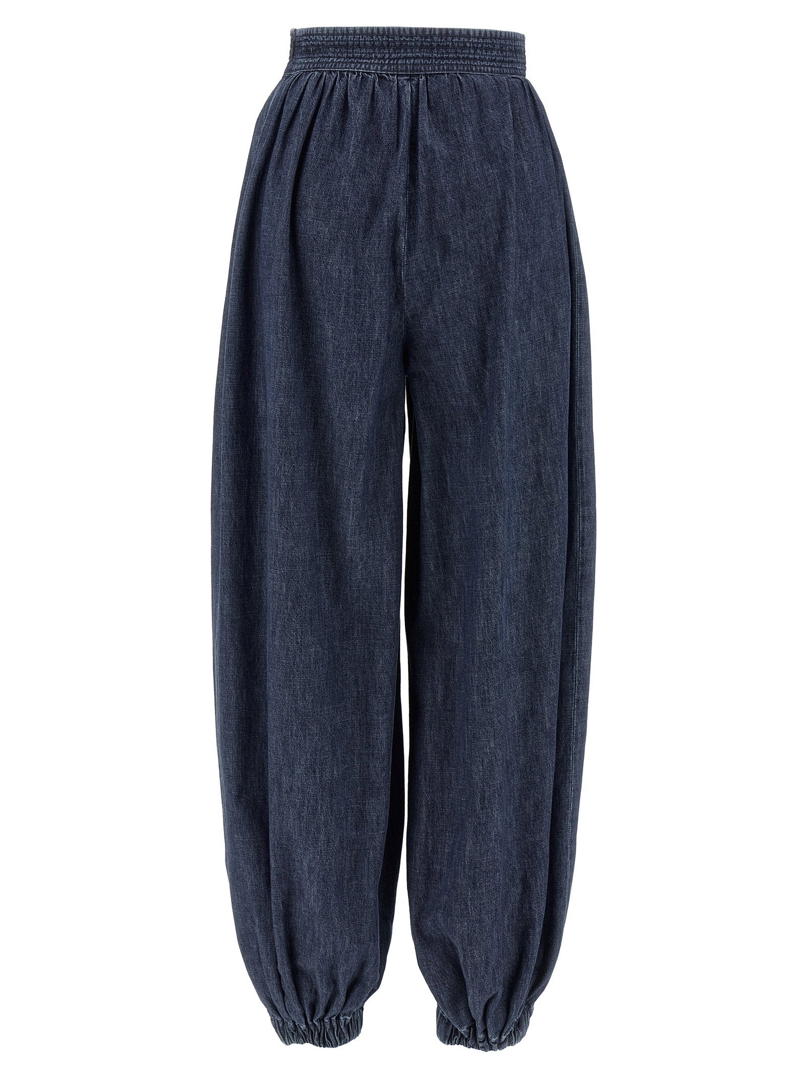 Valentino Garavani Denim Chambray Pants Blue