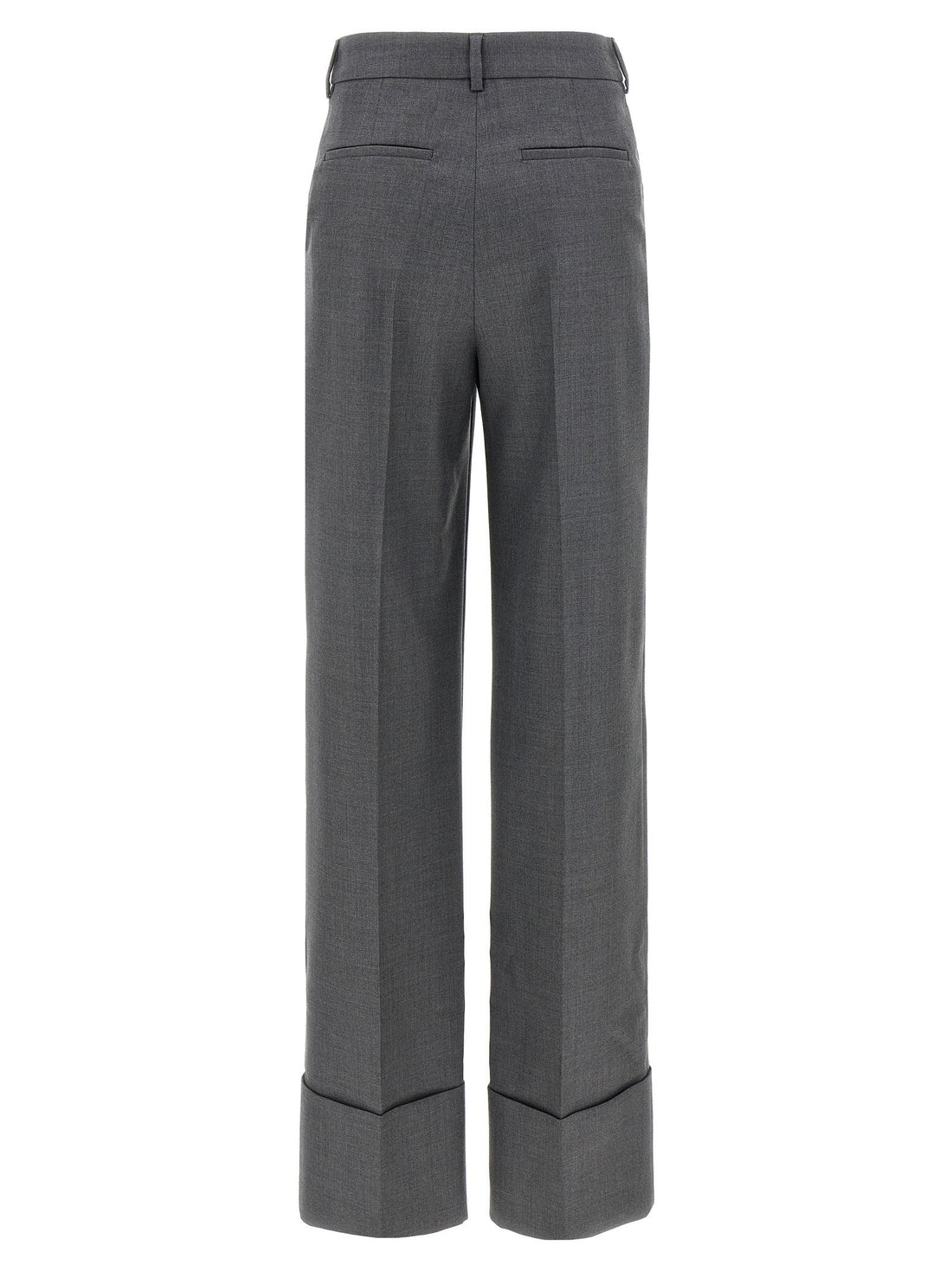 Valentino Garavani Wool Pants Gray