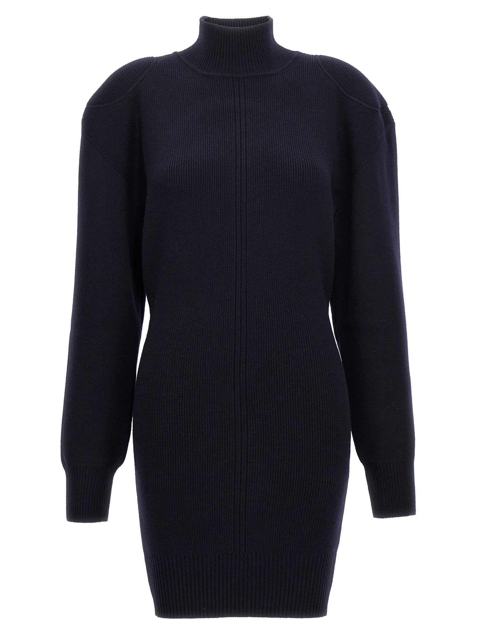 Stella Mccartney Knitted Dress Blue