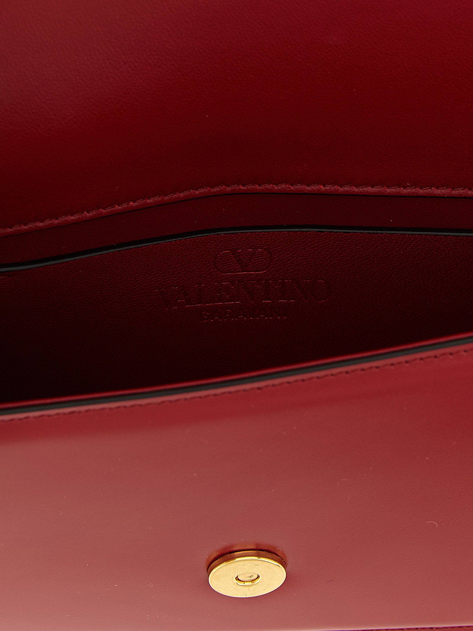 Valentino Garavani Vain Clutch Bag Red