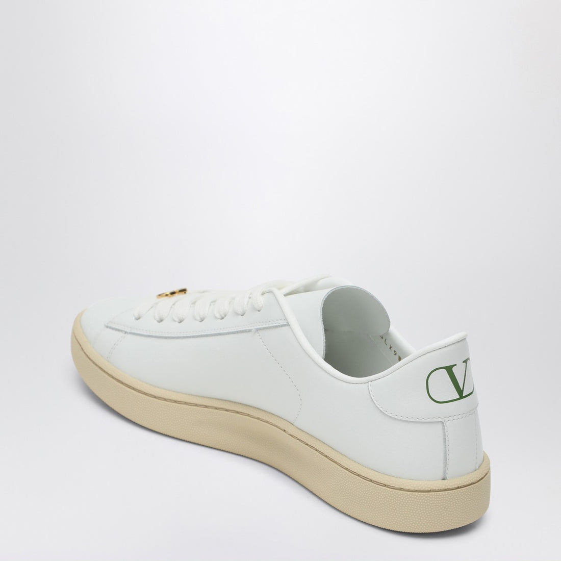 Valentino Garavani Royco leather sneakers white white