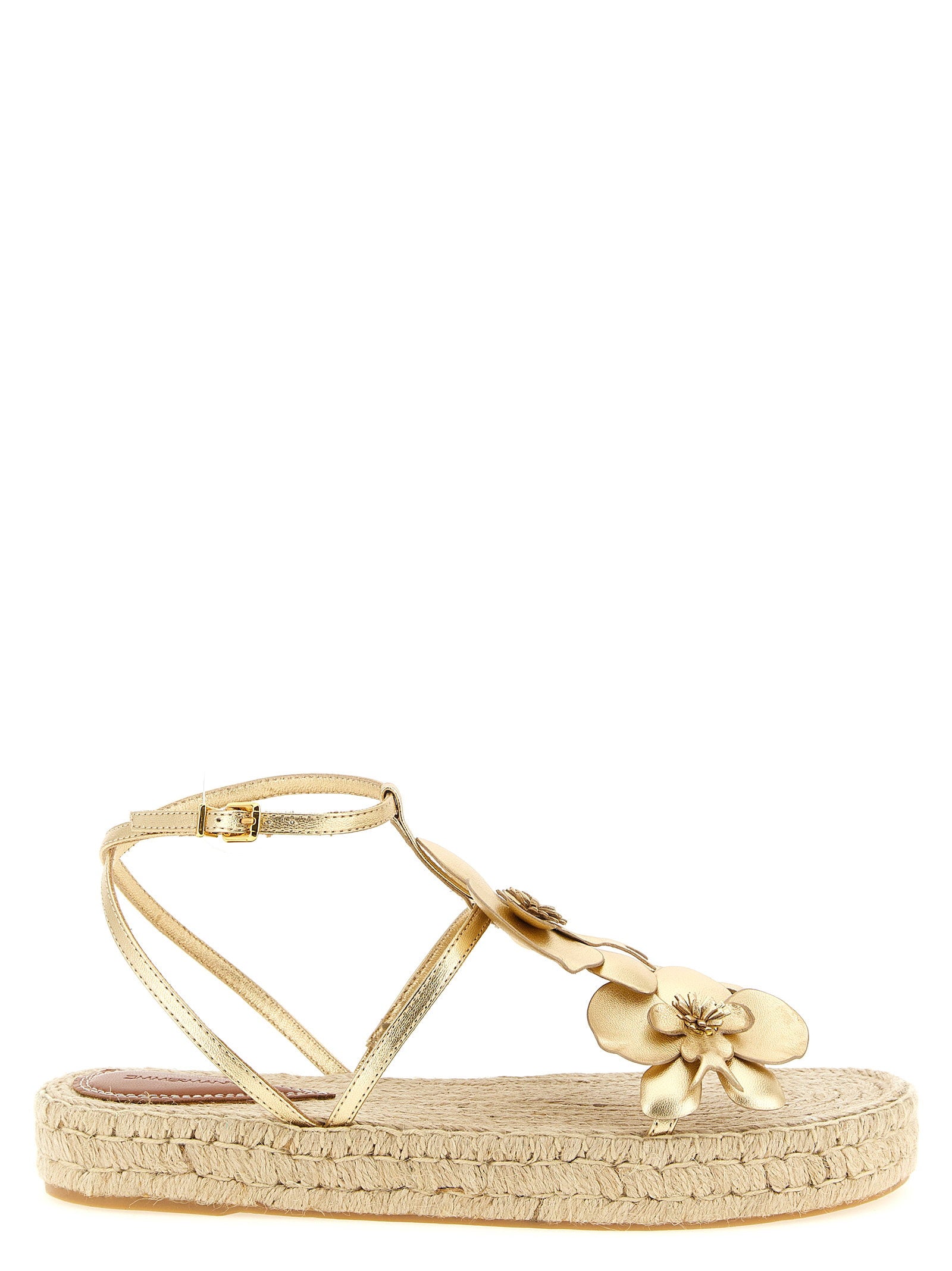 Zimmermann Orchid Sandals Gold