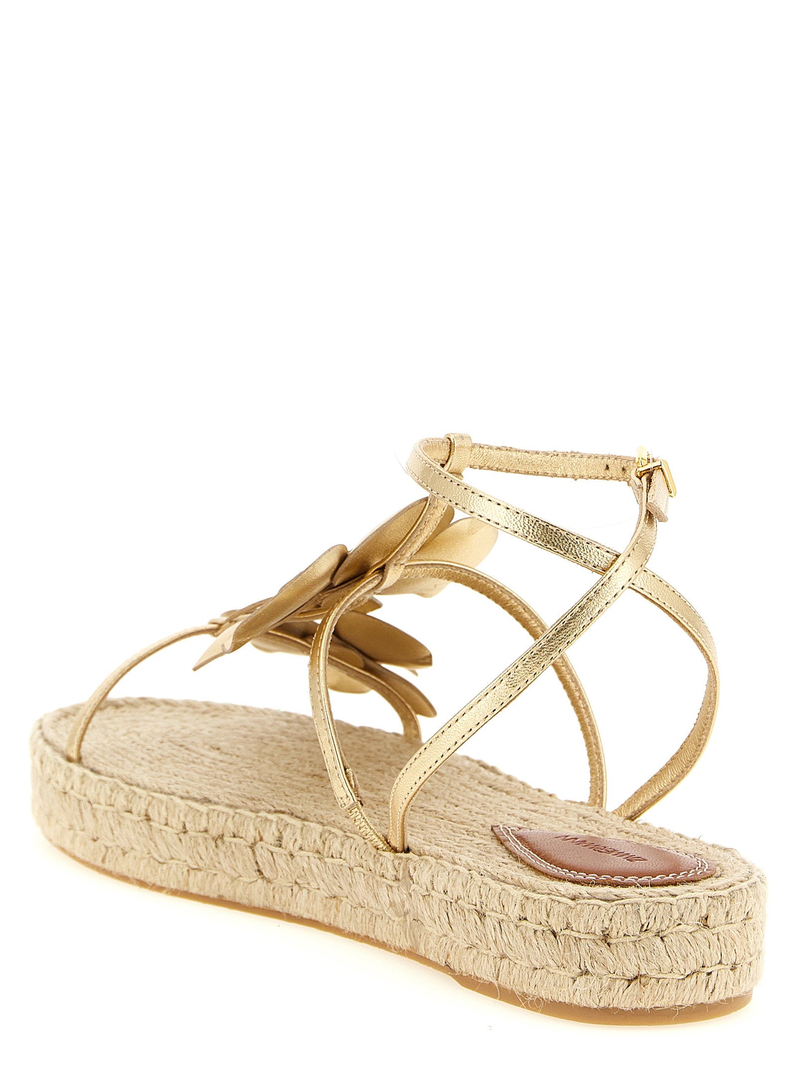 Zimmermann Orchid Sandals Gold