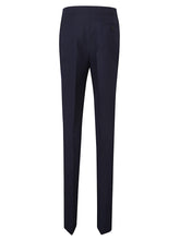 Ferragamo Tailored Wool Trousers Blue