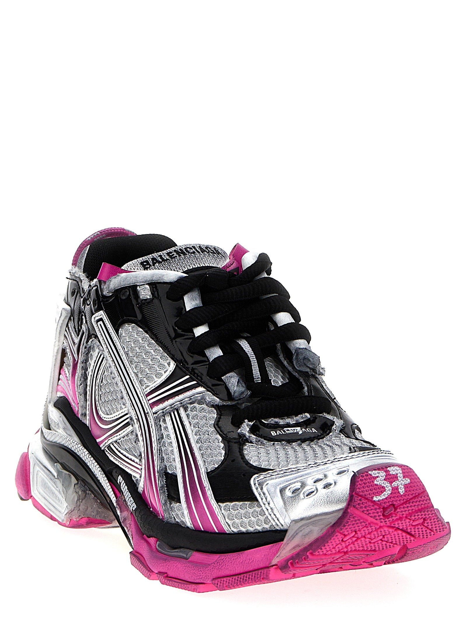 Balenciaga Runner Gradient Sneakers Pink