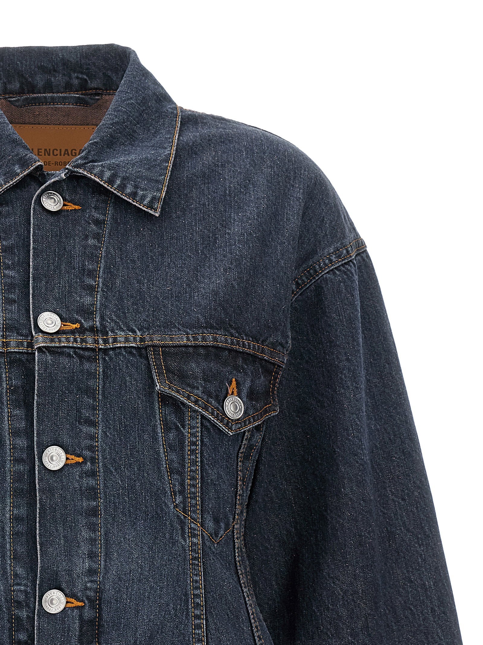 Balenciaga Hourglass Jacket Blue