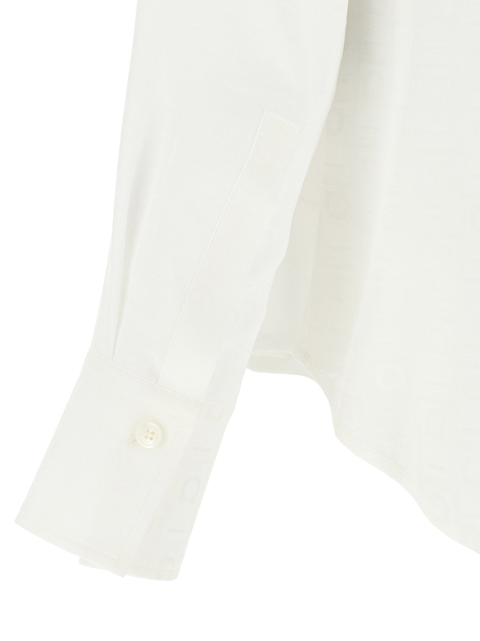Ferragamo Monogram Shirt White