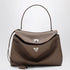 Balenciaga Medium Rodeo taupe leather handbag Beige
