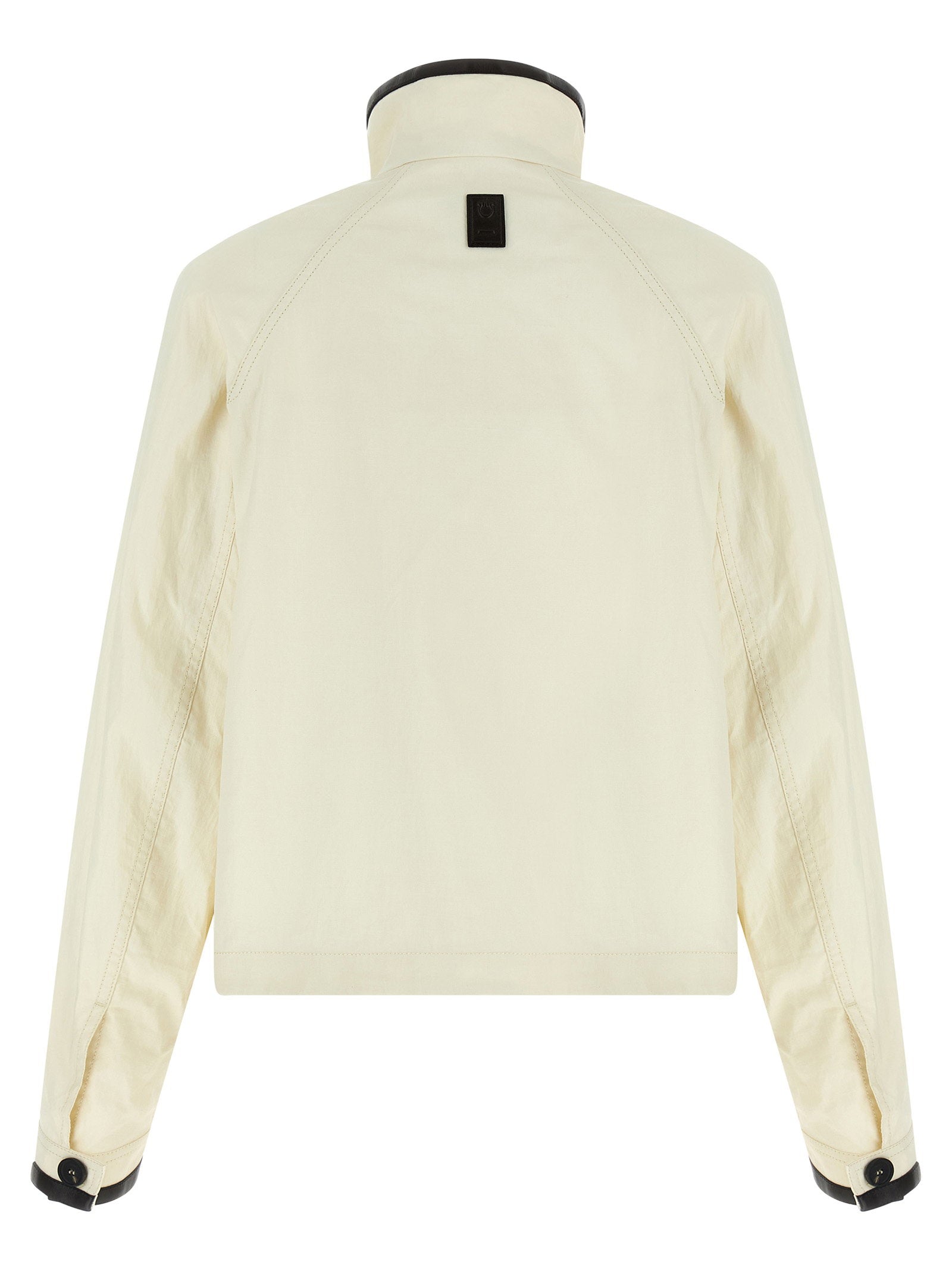 Ferragamo Tech Linen Jacket White