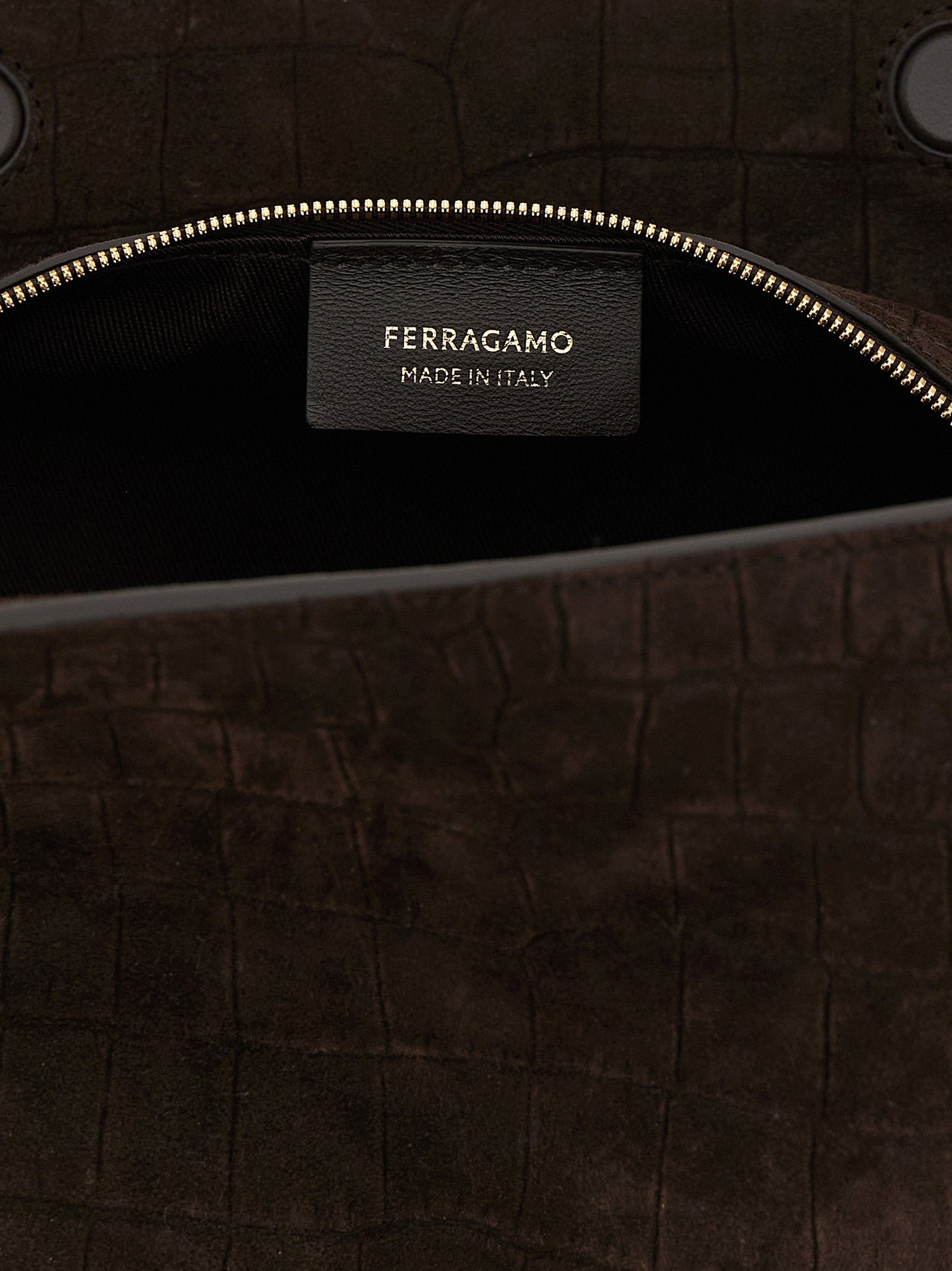 Ferragamo (s) Shoulder Bag Brown