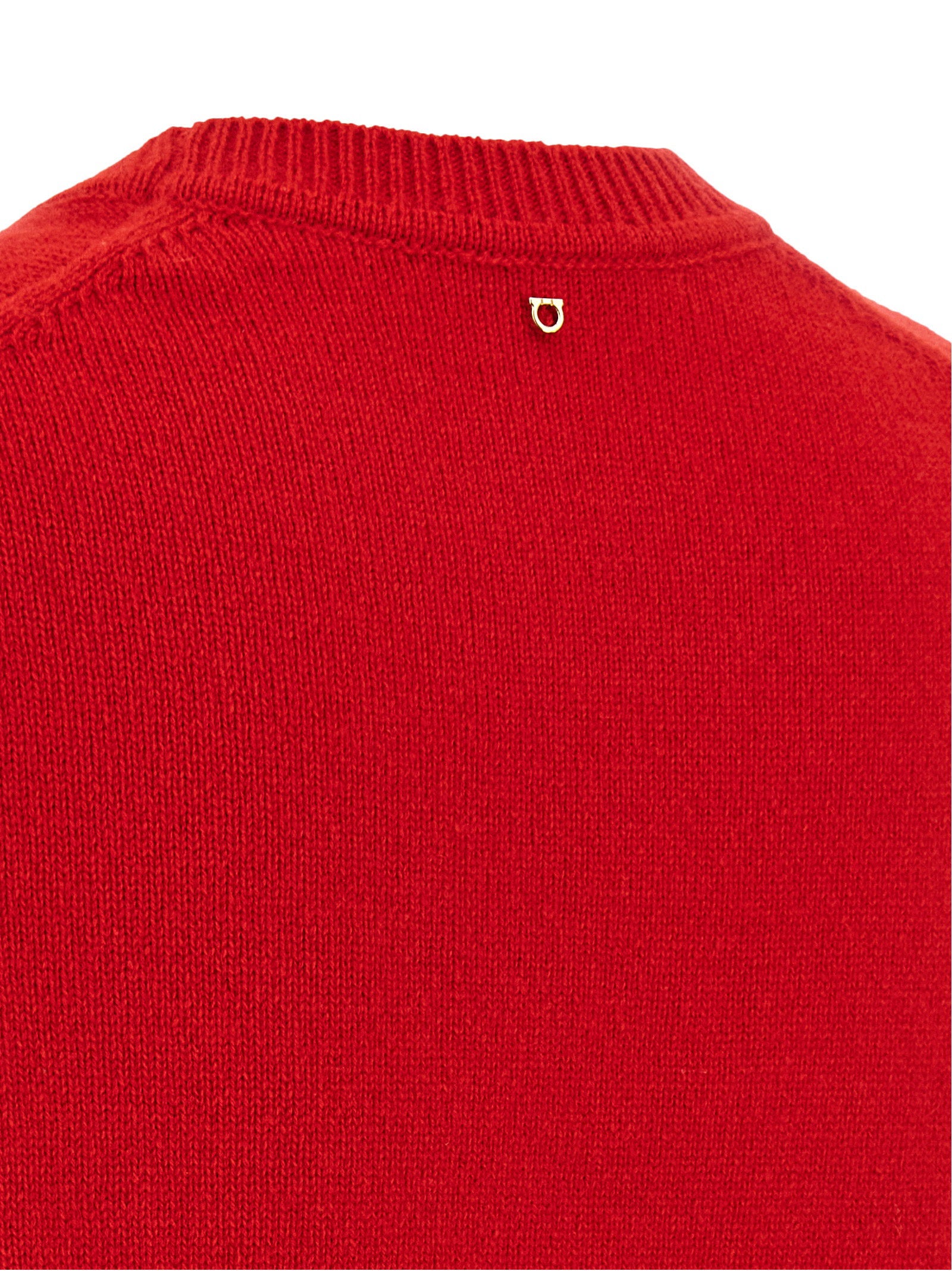 Ferragamo Gancini Sweater Red
