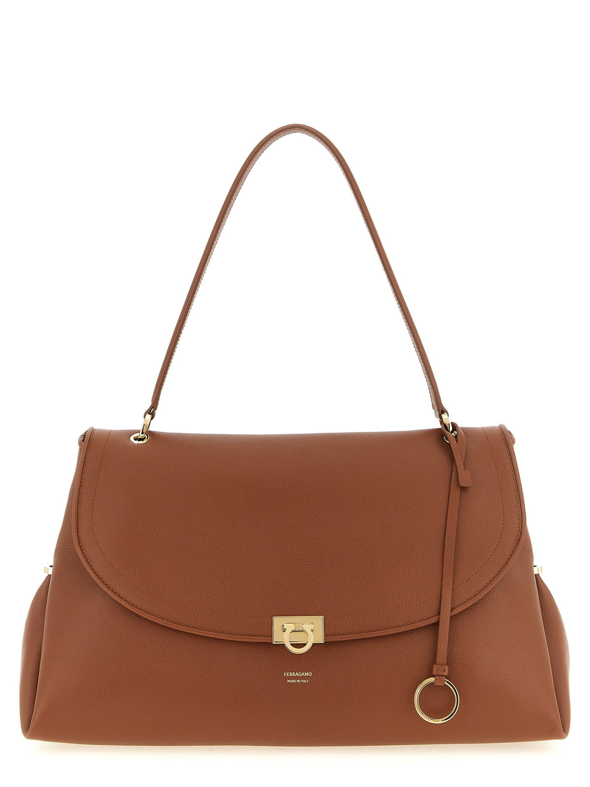 Ferragamo Sofia 2026 (l) Shoulder Bag Brown